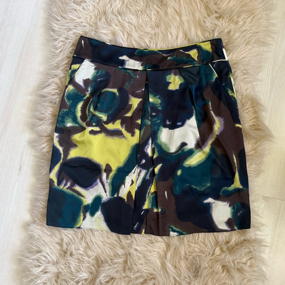 Calvin Klein Multicolor Abstract Skirt